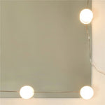 HKH Conjunto Toucador C/ Leds em Cimento - Cinza