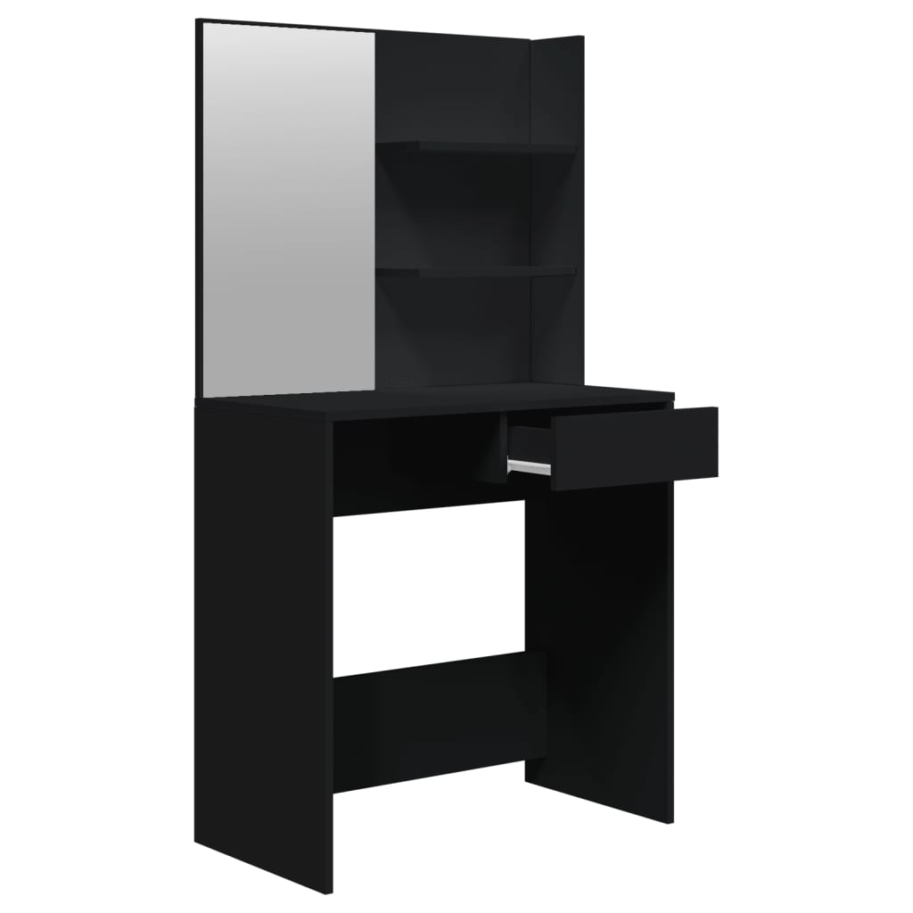 HKH Conjunto de Toucador - 74,5x40x141 Cm - Preto