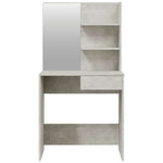 HKH Conjunto Tocador de Cemento - 74,5x40x141 Cm - Gris