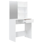 HKH Conjunto Toucador Brilhante - 74,5x40x141 Cm - Branco