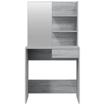 HKH Conjunto Tocador Color Sonoma - 74,5x40x141 Cm - Gris
