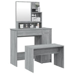 HKH Tocador color Sonoma - 86,5x35x136 cm - Gris
