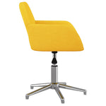 HKH Silla de Oficina Giratoria de Tela - Amarillo claro