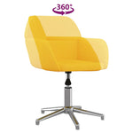 HKH Silla de Oficina Giratoria de Tela - Amarillo claro