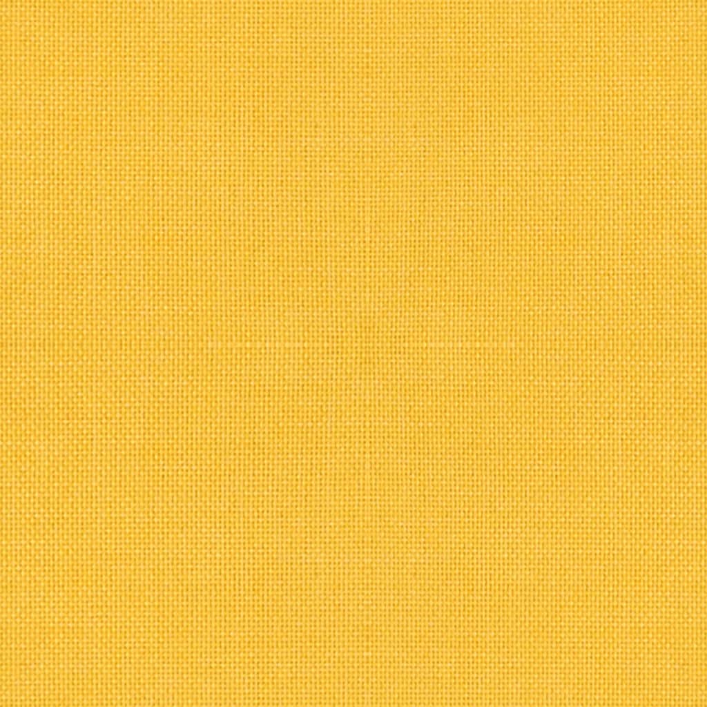 HKH Silla de Oficina Giratoria de Tela - Amarillo claro