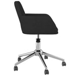 Silla de oficina giratoria HKH de tela - Negro