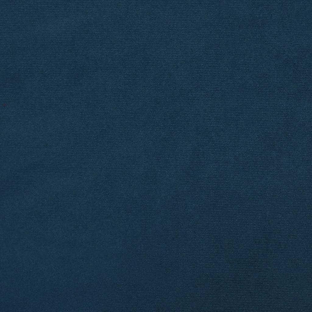 HKH Cadeira de Escritório Giratória em Veludo - Azul