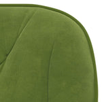 Silla de Oficina Giratoria HKH de Terciopelo - Verde Claro