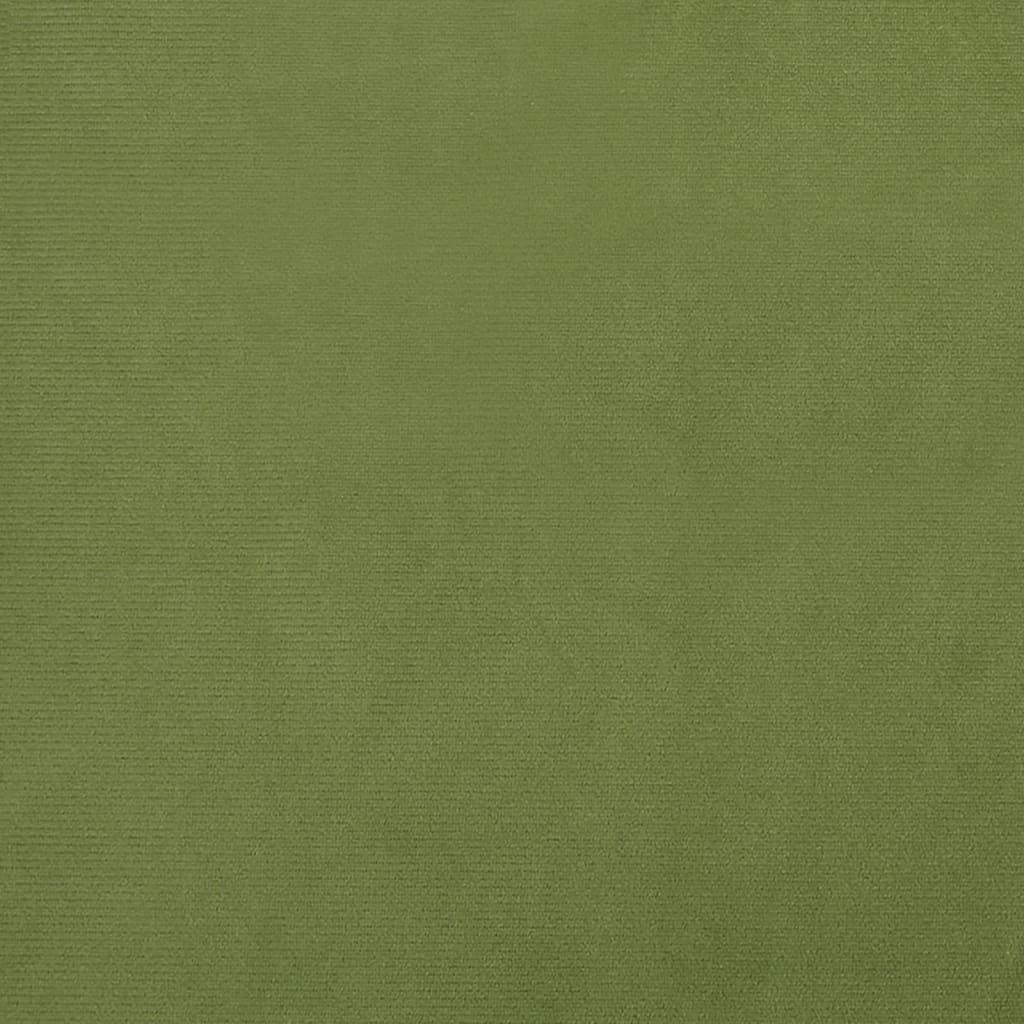 Silla de Oficina Giratoria HKH de Terciopelo - Verde Claro