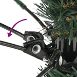HKH Árvore de Natal Artificial com Suporte Verde em PVC
