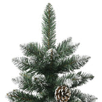 HKH Árvore de Natal Artificial com Suporte Verde em PVC
