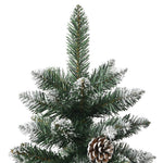 HKH Árvore de Natal Artificial com Suporte Verde em PVC