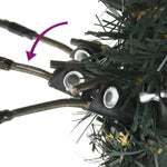 HKH Árvore de Natal Artificial com Suporte Verde em PVC