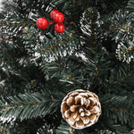 HKH Árvore de Natal Artificial com Suporte Verde em PVC