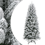HKH Árvore de Natal Artificial com Neve & Pé em PVC