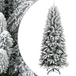 HKH Árvore de Natal Artificial com Neve & PE em PVC