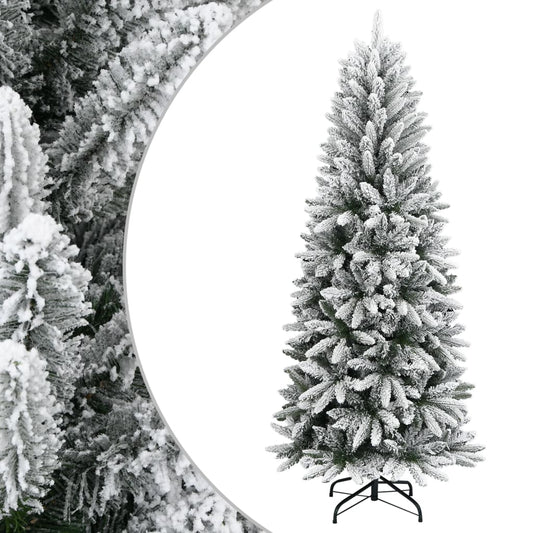 HKH Árvore de Natal Artificial com Neve & PE em PVC