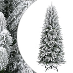 HKH Árvore de Natal Artificial com Neve & PE em PVC