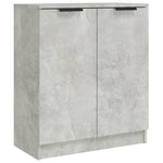 HKH Aparadores 2 Piezas en derivados de Madera 60 X 30 X 70 Cm - Gris-Cemento