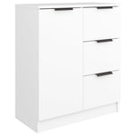 HKH Aparadores 2 Piezas en derivados de Madera 60 x 30 x 70 cm - Blanco