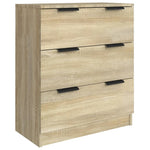 HKH Aparadores 3 Piezas en derivados de Madera 60 x 30 x 70 cm - Roble Sonoma
