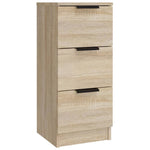 HKH Aparadores 3 Piezas en derivados de Madera 30 X 30 X 70 Cm - Roble Sonoma