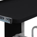 HKH Escritorio para computadora, 5 cm madera contrachapada - Negro