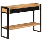 Mesa auxiliar HKH de madera maciza de mango