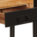Mesa auxiliar HKH de madera maciza de mango
