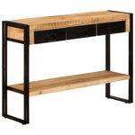 Mesa auxiliar HKH de madera maciza de mango