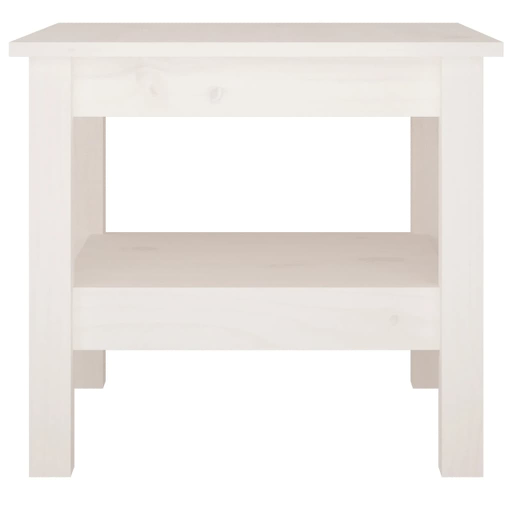 Mesa de Centro Blanca HHK de Pino en Madera Maciza