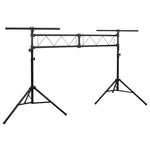 Soporte de iluminación de acero HKH 338x115x(180-300) cm - Negro