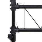 Soporte de iluminación de acero HKH 338x115x(180-300) cm - Negro