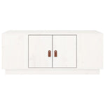 HKH Mesa de Centro Pinho Maciço - Branco