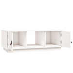 HKH Mesa de Centro Pinho Maciço - Branco