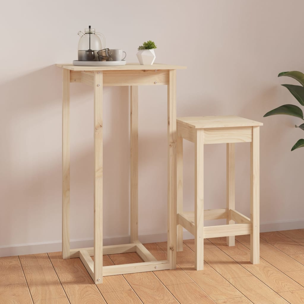 Mesa de bar HKH de pino macizo
