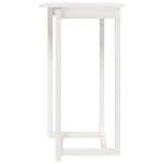 HKH Mesa de Bar Maciço Branco em Pinho