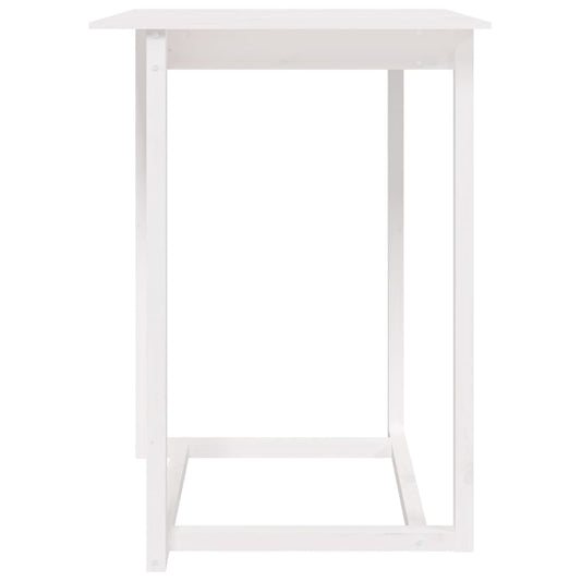 HKH Mesa de Bar em Pinho Maciço - Branco