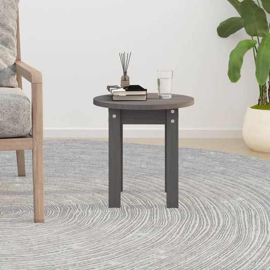 HKH Mesa de Centro en Madera Maciza de Pino - Gris