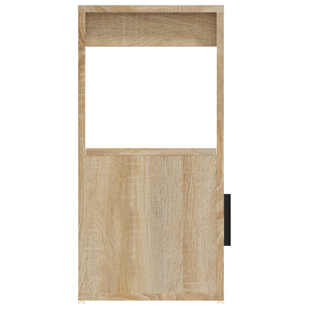 HKH Aparador Clássico em derivados de Madeira 80 X 30 X 60 Cm - Carvalho Sonoma