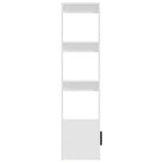 HKH Aparador Alto em derivados de Madeira 80 X 30 X 119,5 Cm - Branco