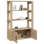 HKH Aparador Alto en derivados de Madera 80 X 30 X 119,5 Cm - Roble Sonoma