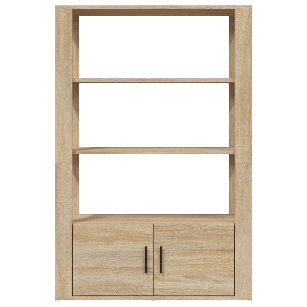 HKH Aparador Alto en derivados de Madera 80 X 30 X 119,5 Cm - Roble Sonoma