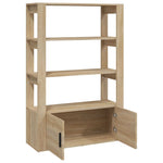 HKH Aparador Alto en derivados de Madera 80 X 30 X 119,5 Cm - Roble Sonoma
