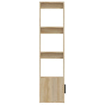 HKH Aparador Alto en derivados de Madera 80 X 30 X 119,5 Cm - Roble Sonoma
