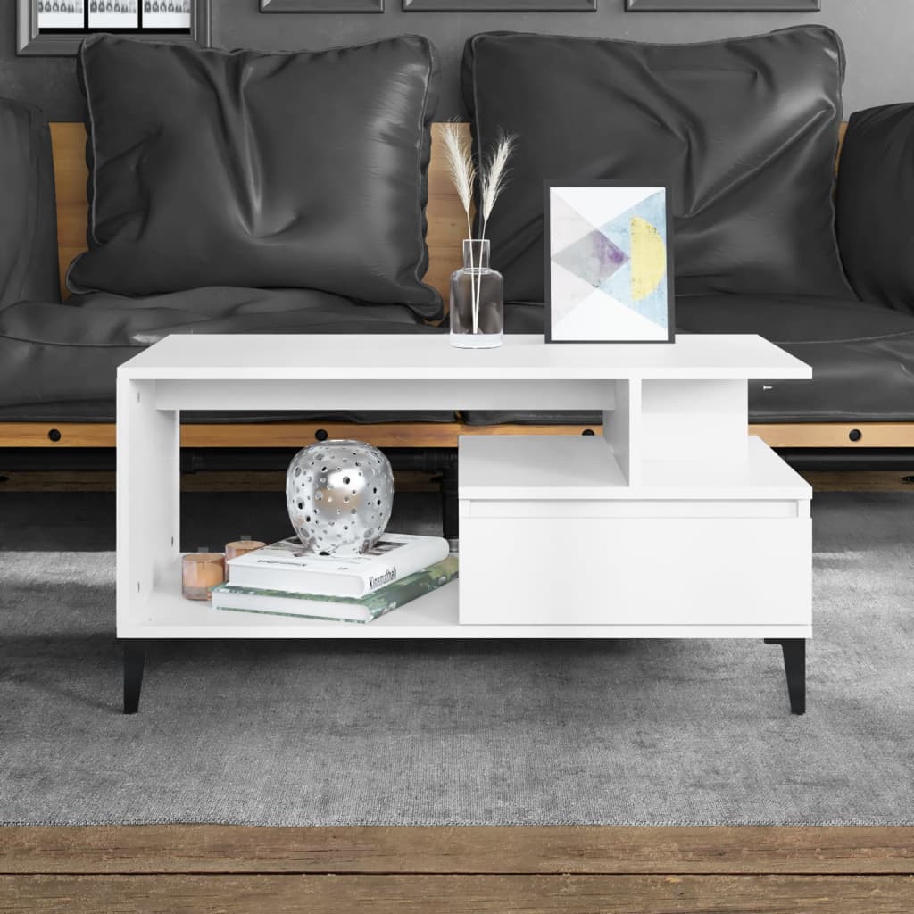 HKH Mesa de Centro en Derivados de Madera - Blanco
