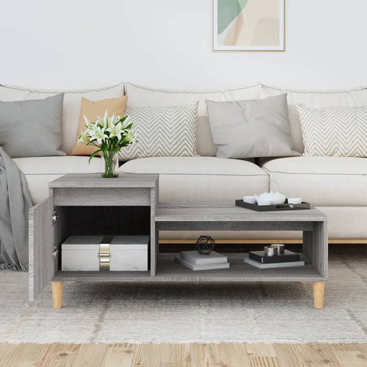 Mesa de centro HKH en derivados de madera Sonoma - Gris