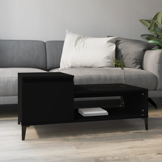 Mesa de centro HKH en madera manufacturada - Negro