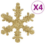 HKH Conjunto de 111 Enfeites Natal em Poliestireno - Vermelho/Dourado/Verde