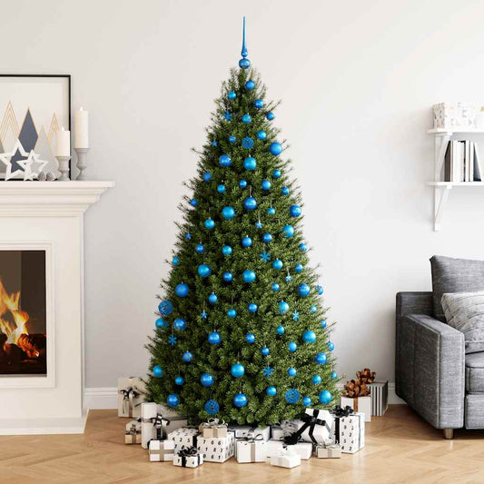 HKH Conjunto de 111 Enfeites de Natal em Poliestireno - Azul